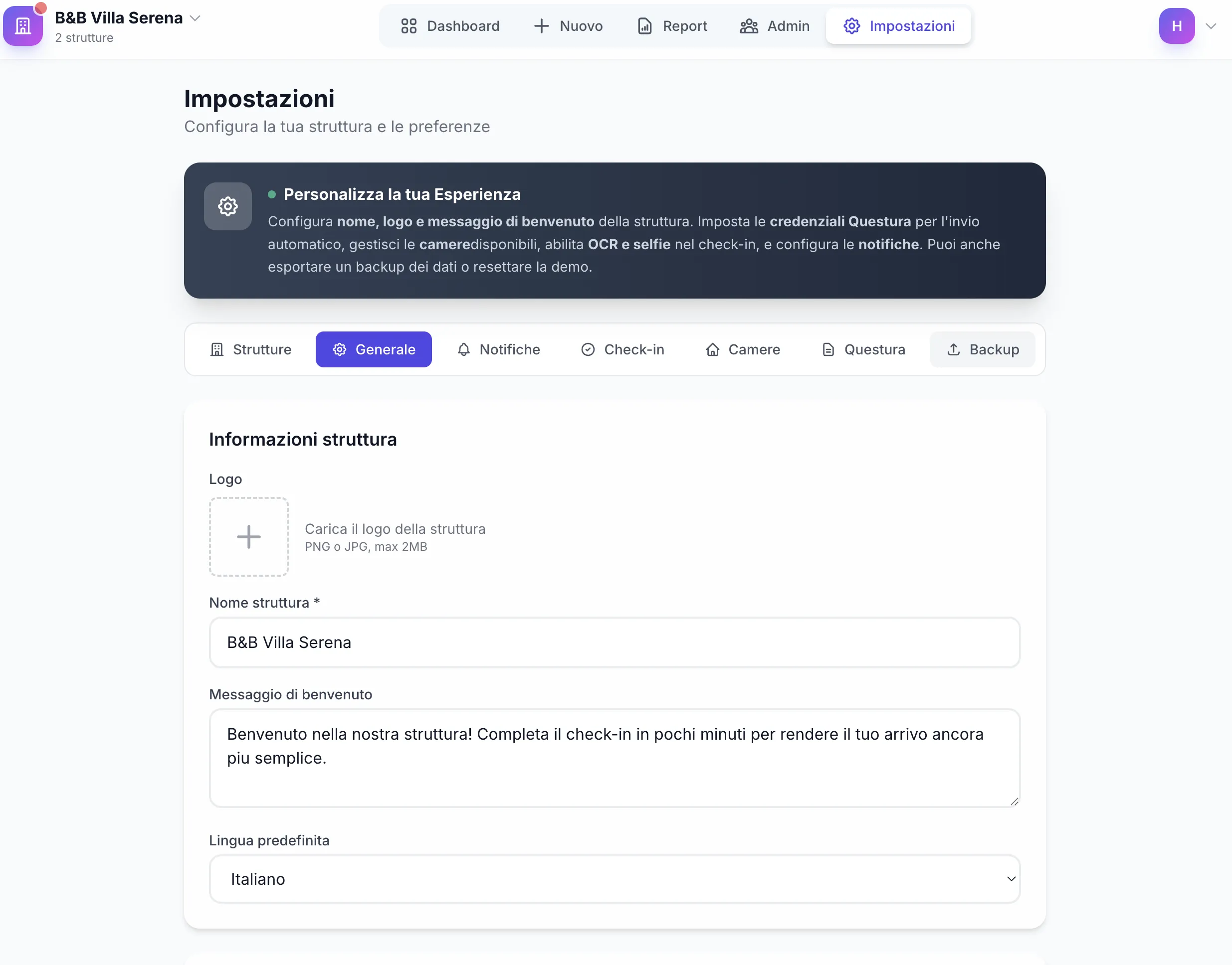 Check-in Automatico Hotel: Guida Completa 2025 | Software Alloggiati Web Gratis per Hotel, B&B e Case Vacanze
